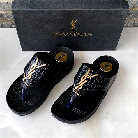 ysl flip flops replica|yves saint laurent platform sandal.